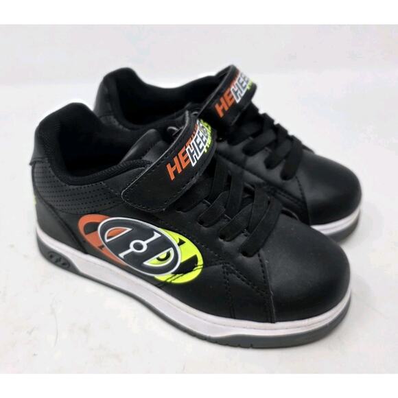 Heelys Swerve X2 Youth Size 13 C Shoes with Wheels Skate Sneakers Neon Flame - Picture 1 of 10